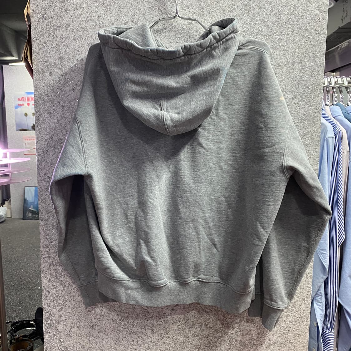 나이키 스몰로고 그레이 후드집업 B3648 상품이미지5