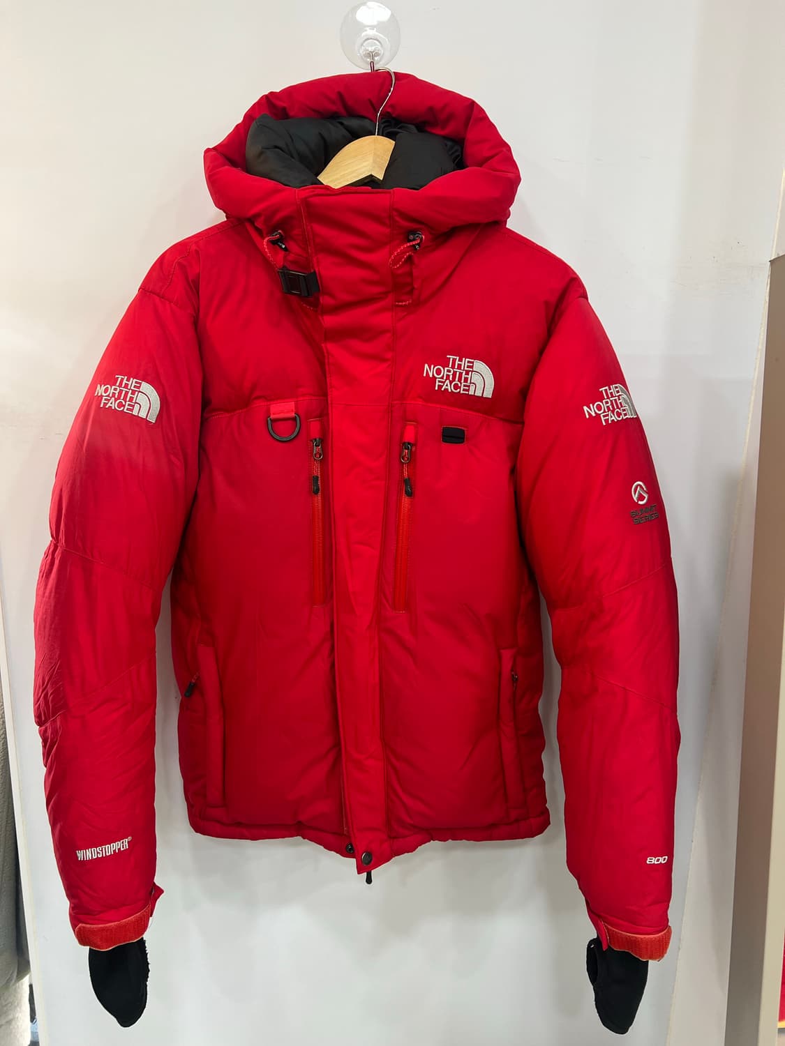 노스페이스 써밋 히말라야 800 패딩 레드 상품이미지1