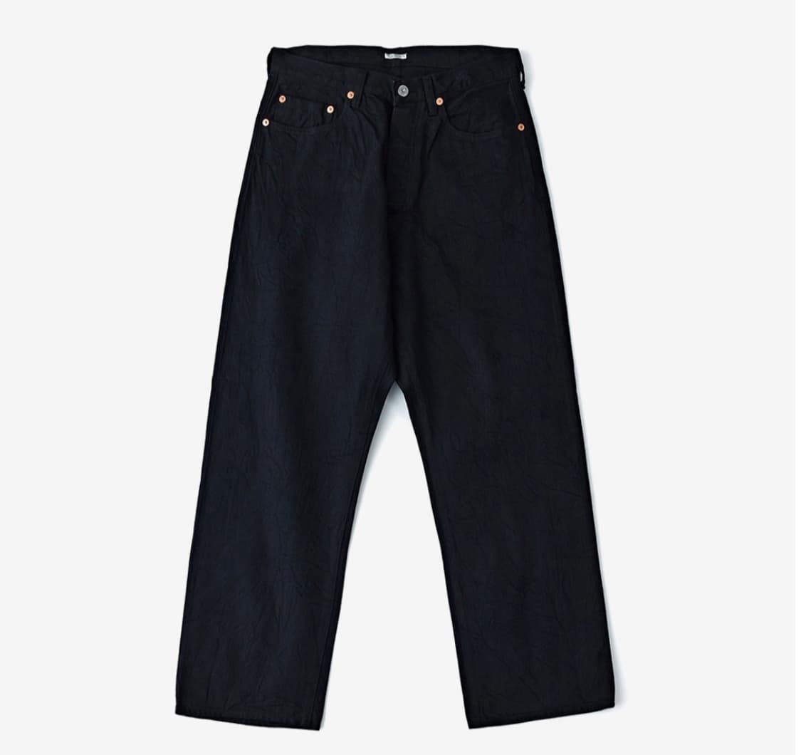 피그벨 301 클래식 와이드 블랙데님 34 상품이미지1