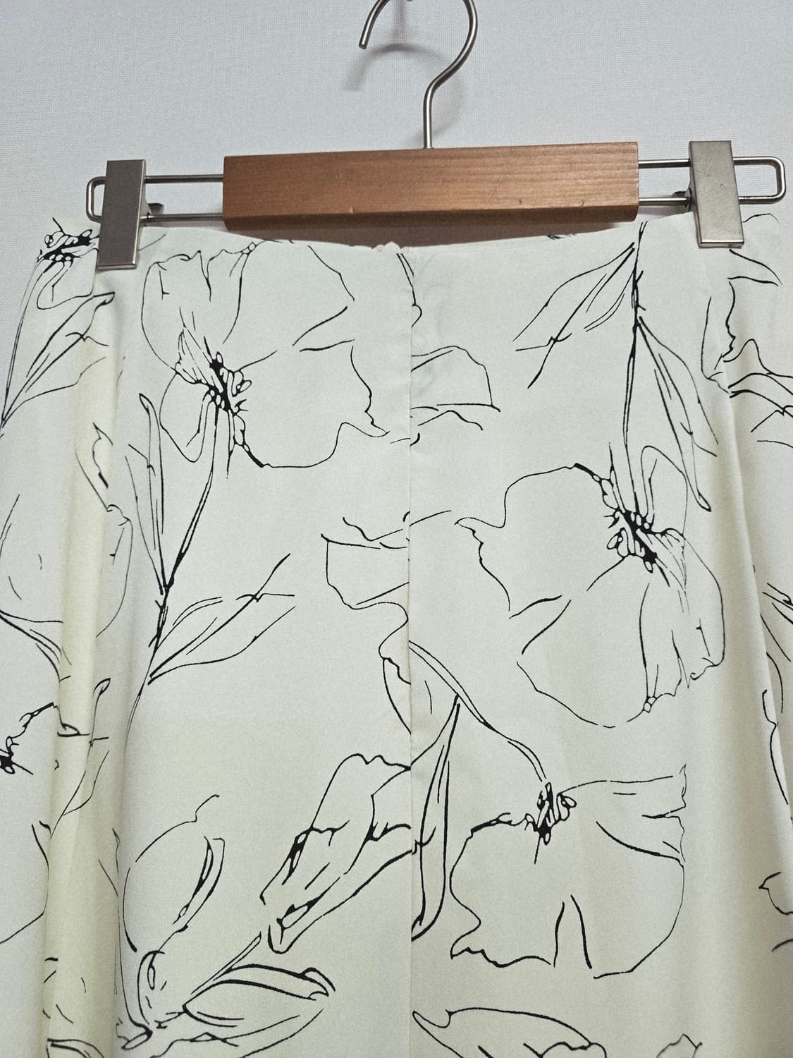 유라고 urago 아이보리 플라워 롱 스커트S 상품이미지2