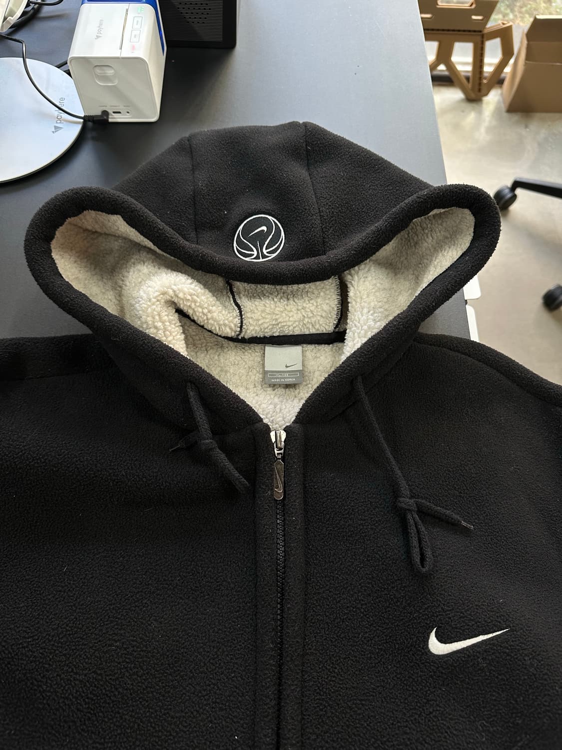 나이키 00s 배스킷볼 쉐르파 후드 점퍼  상품이미지7