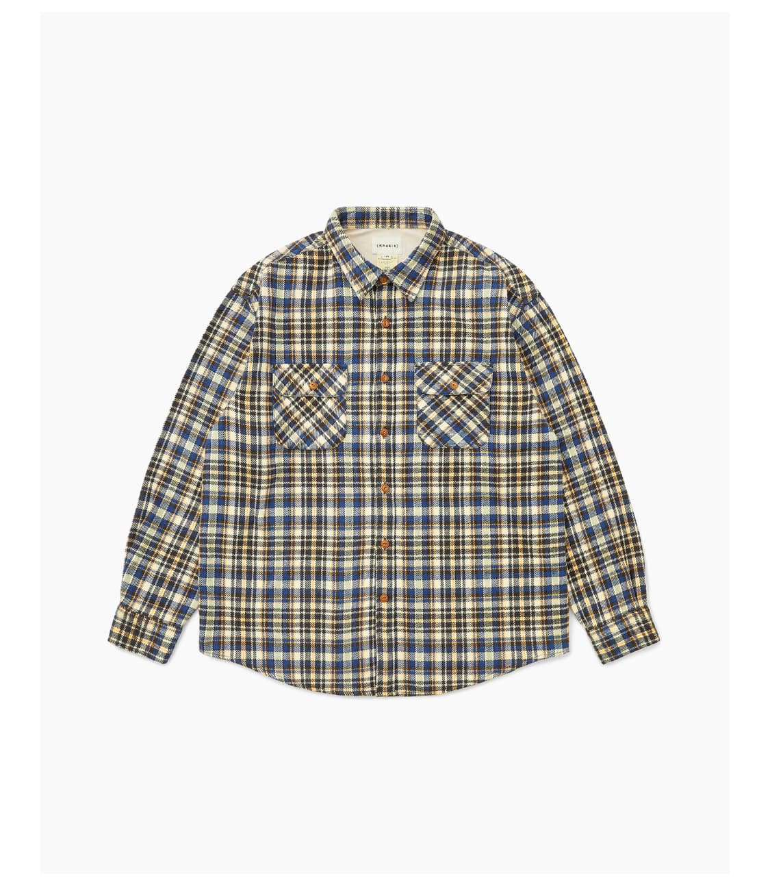 카키스 브러쉬드 셔츠 L사이즈 새상품 상품이미지2