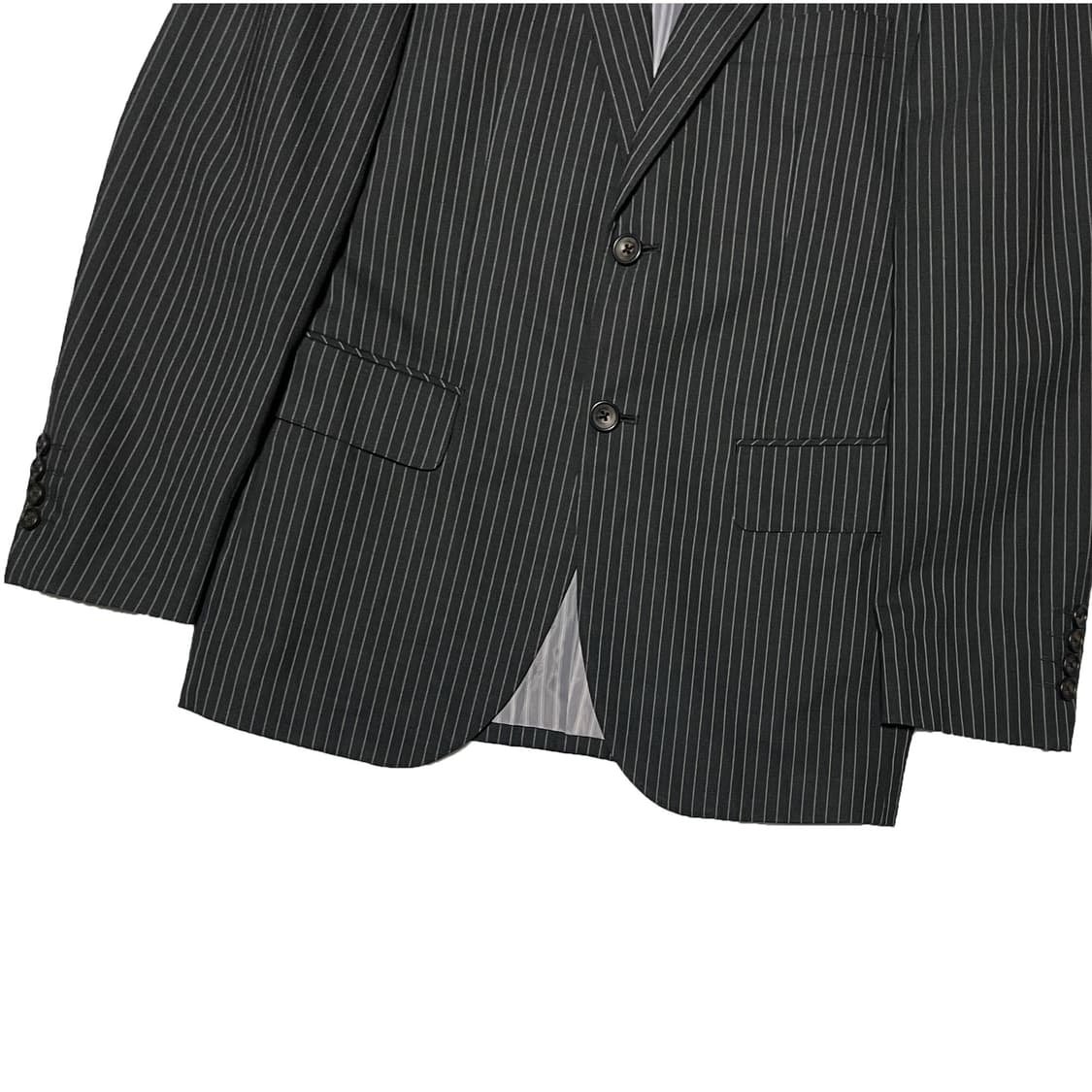 긴자 야마가타야 스트라이프 블레이저 상품이미지4