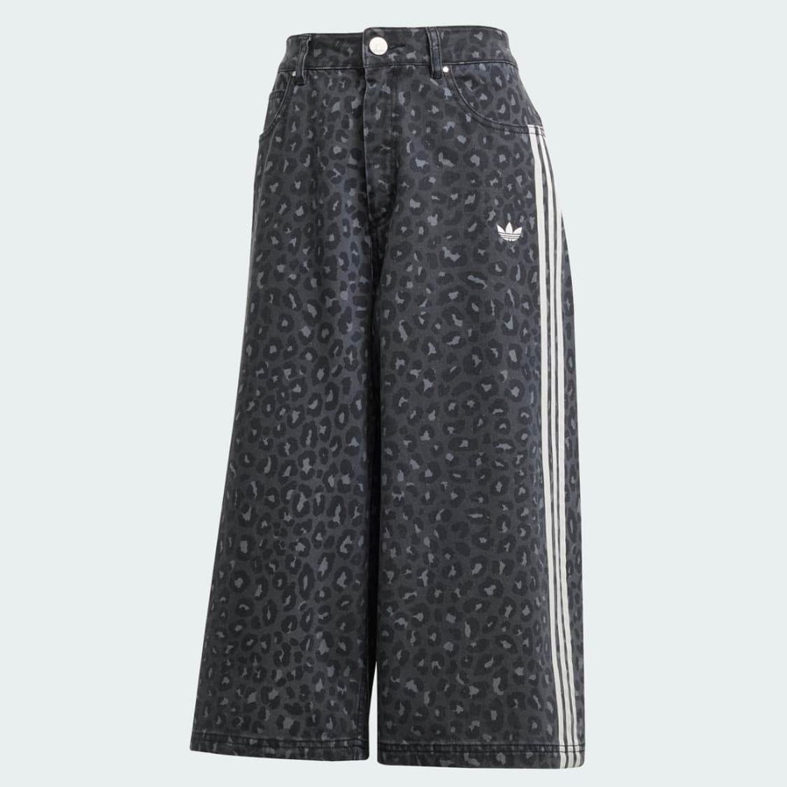 레오파드 데님 버뮤다 쇼츠 KA2675 상품이미지1