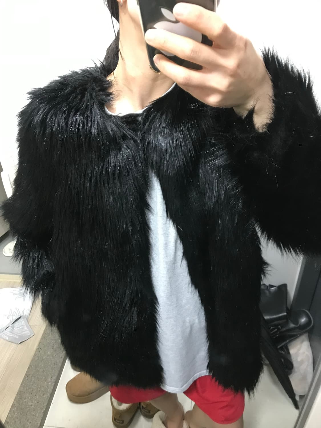 H&M 퍼자켓 상품이미지4