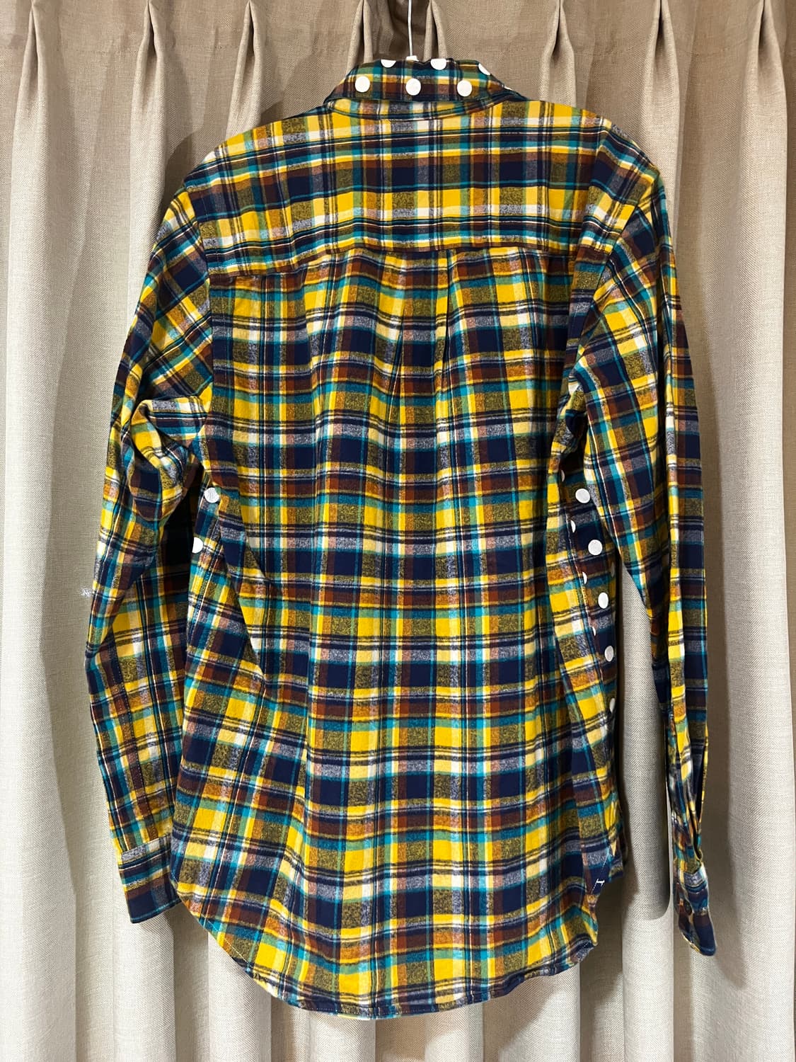 메르시보꾸 도트 체크셔츠 상품이미지2