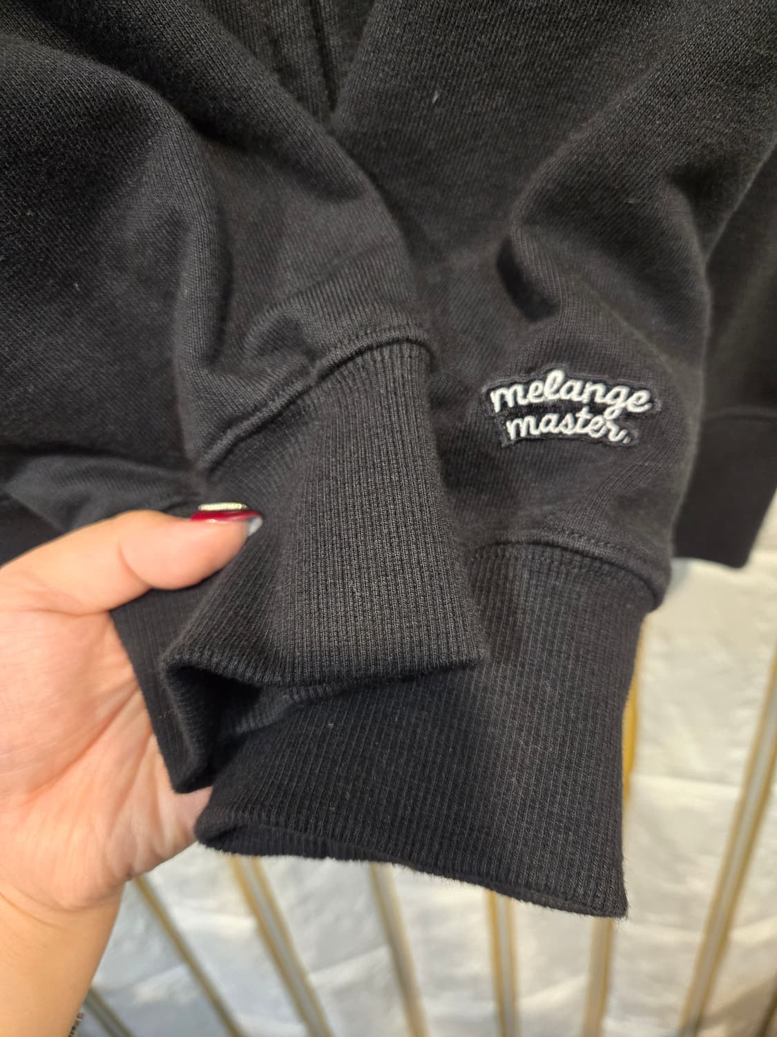멜란지마스터 후드집업 새상급 L 상품이미지4