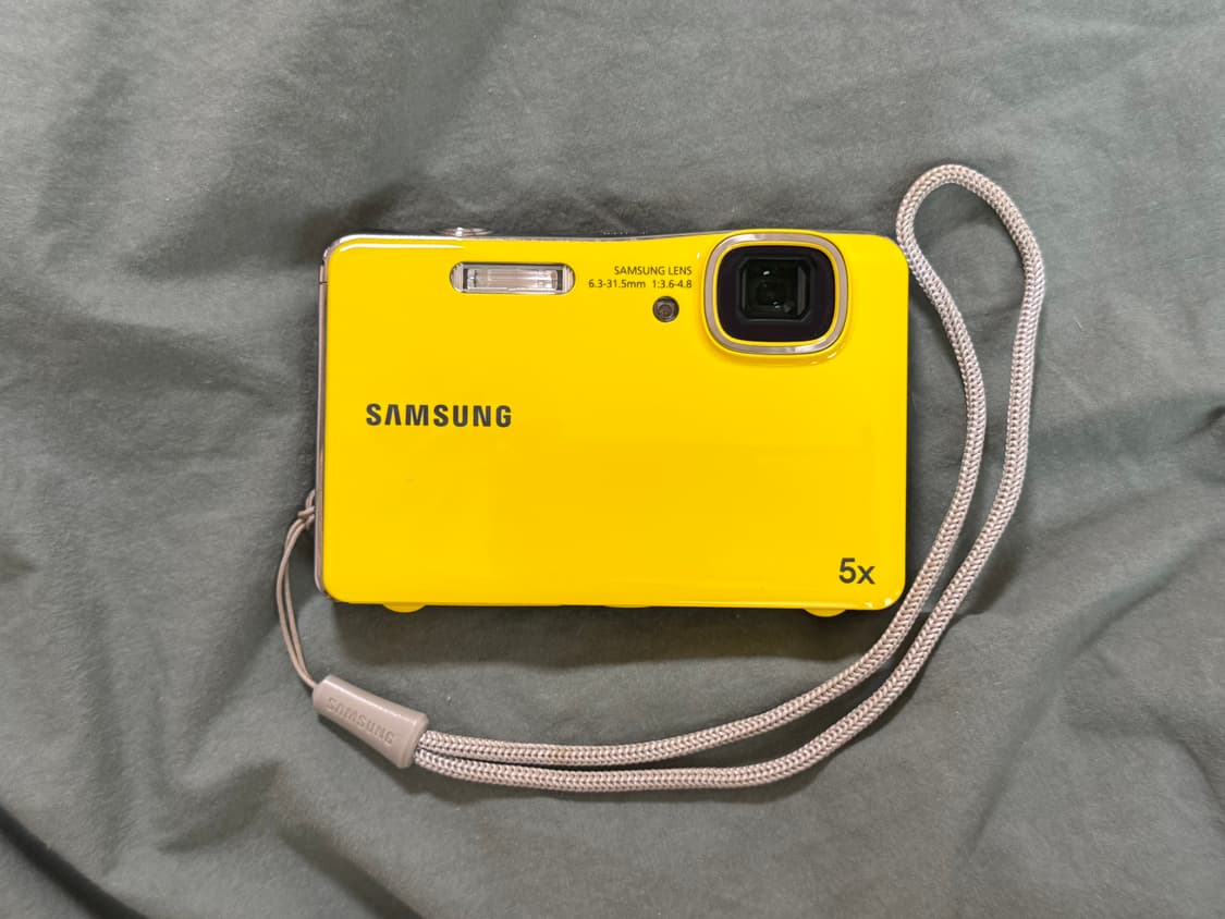 [민트급]삼성 VLUU WP10 빈티지 디카 <레어템 옐로우> 상품이미지2