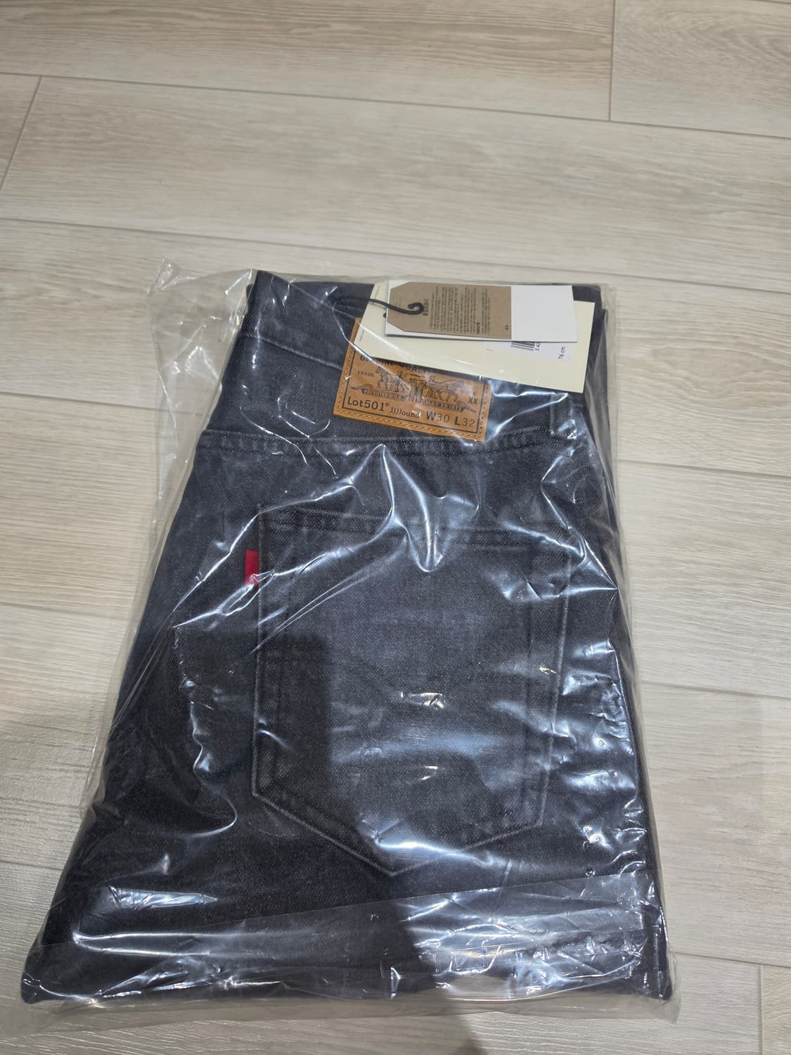 리바이스 x JJJ 자운드 501 93 진 다크 그레이(30/32) 상품이미지3