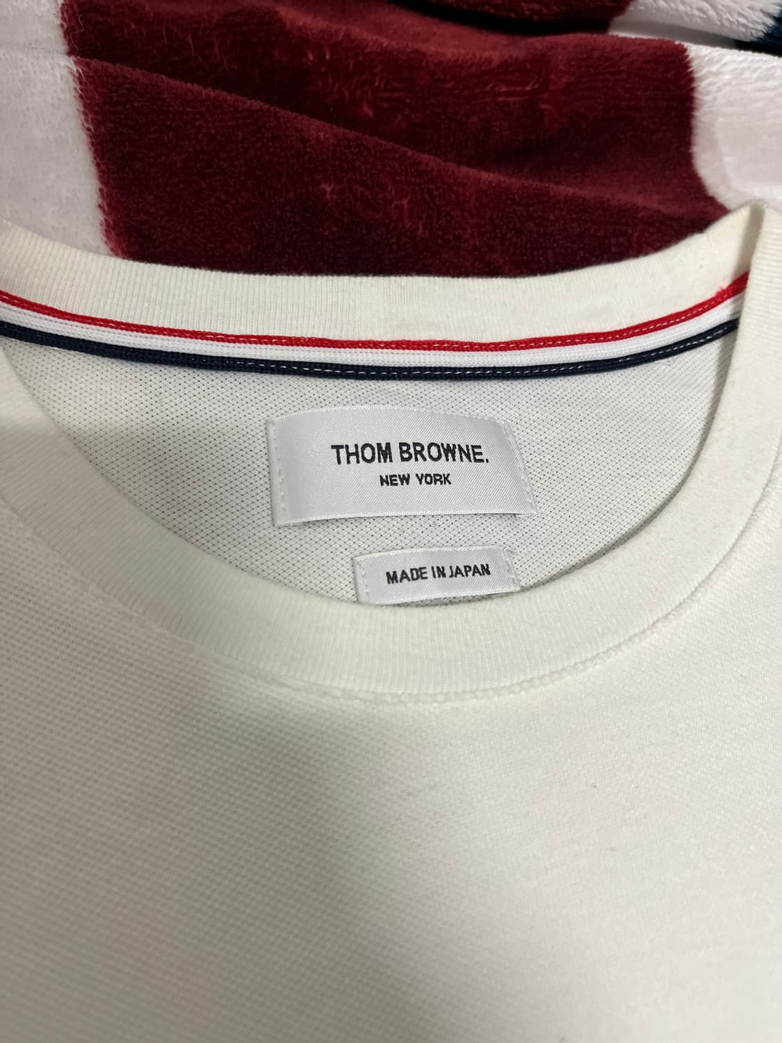 톰브라운 반팔티 2(100) 상품이미지2