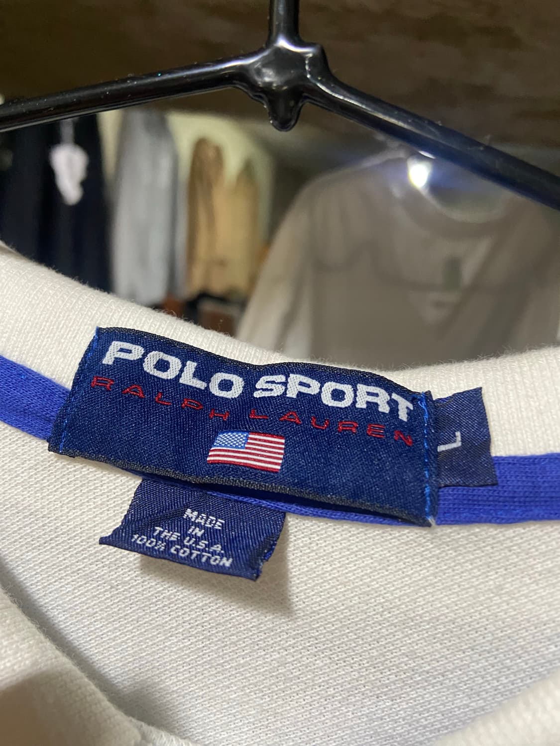 Polo Ralph Lauren 폴로 스포츠 빅로고 카라티 상품이미지3