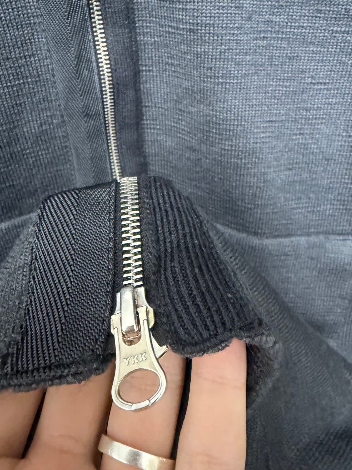 스톤아일랜드 니트 후드 집업 S 상품이미지6