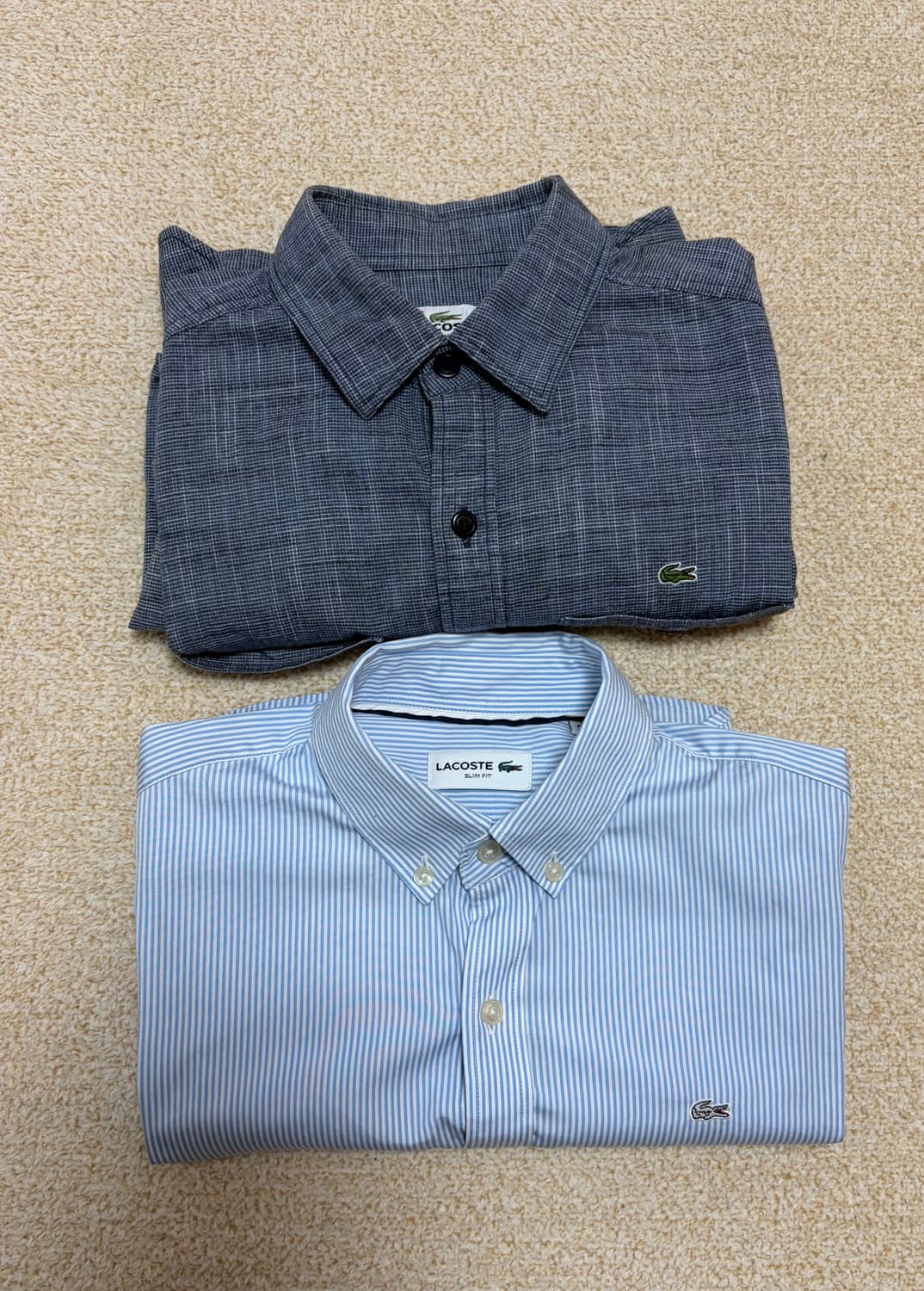 95) 라코스테 셔츠 2종 일괄 상품이미지2