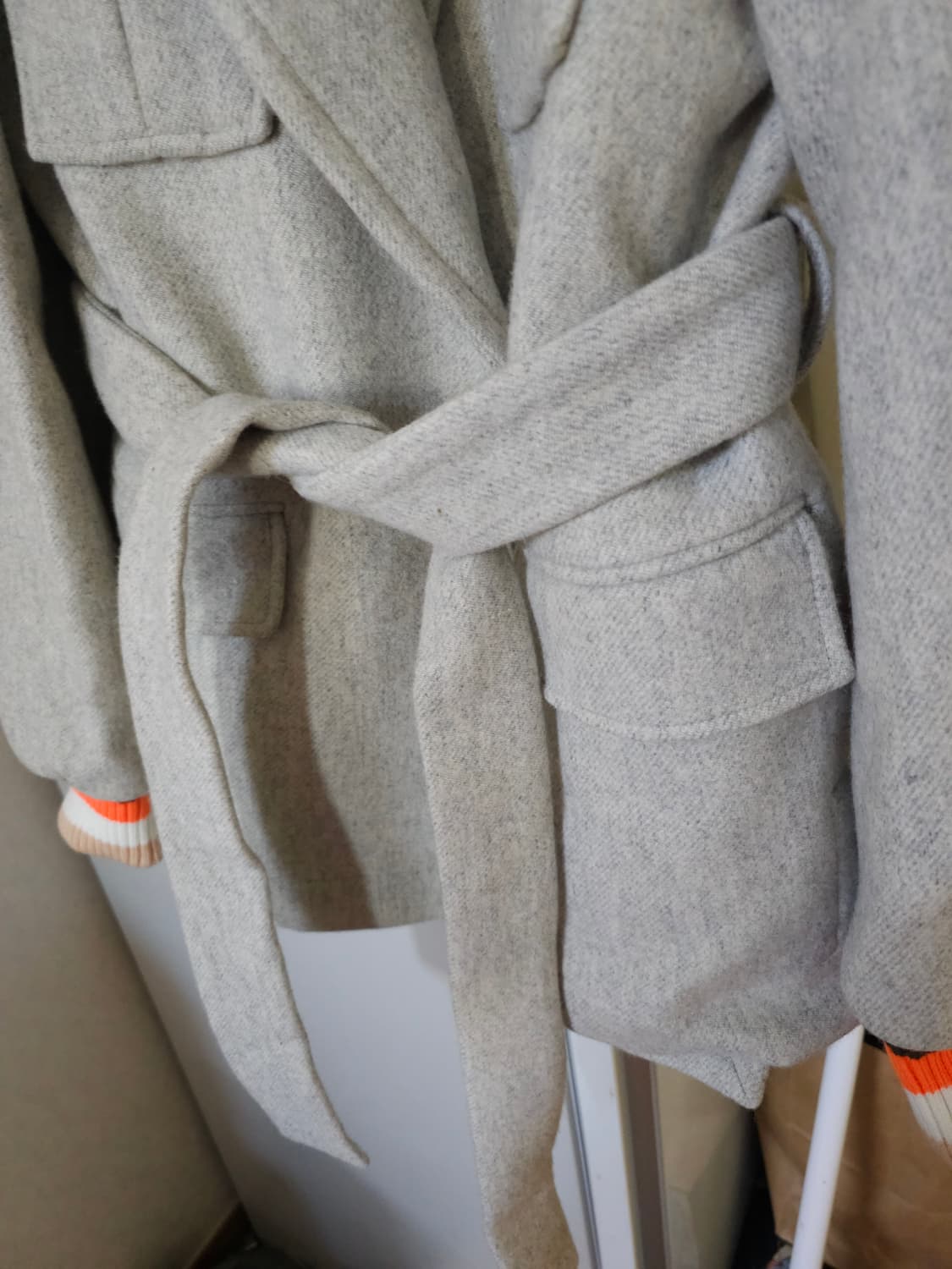 JS.뉴욕 벨트 울코트 상품이미지3