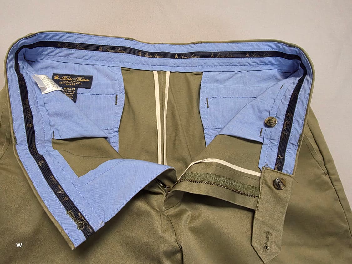 브룩스 브라더스 밀라노 치노 팬츠 [W33L34] 상품이미지6