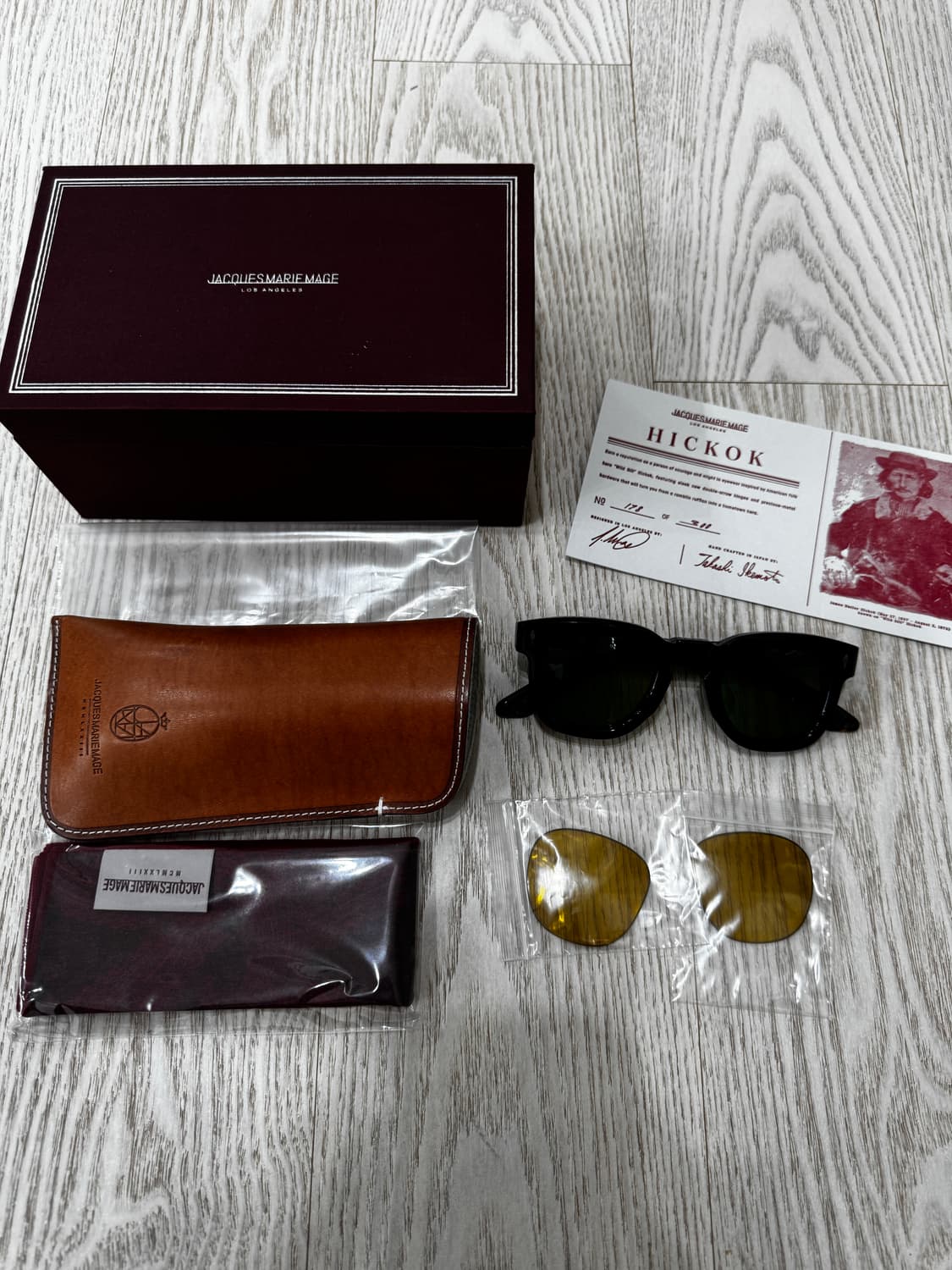 자크마리마지 히콕 Hickok 선글라스 + 여분 렌즈 상품이미지1