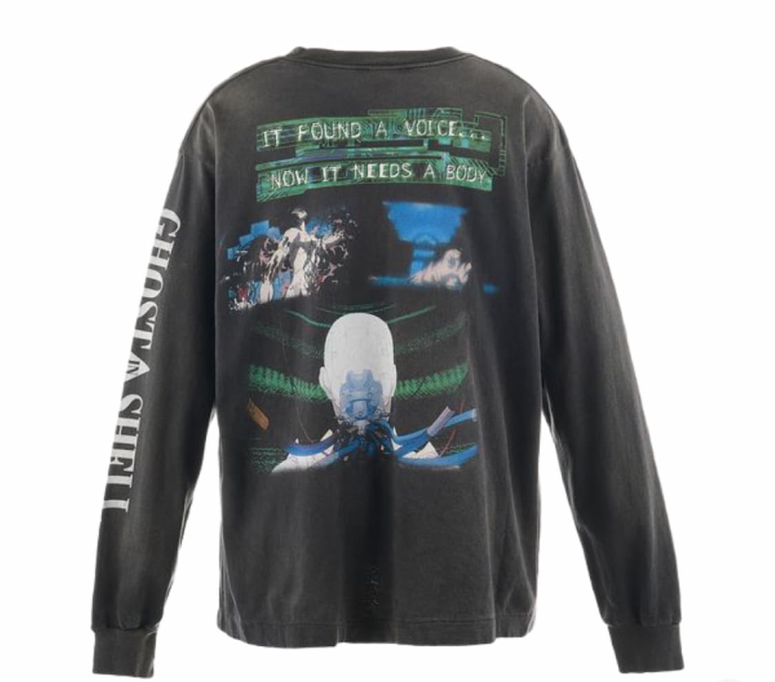 [L] 세인트미카엘 고스트 인더 쉘 롱슬리브 공각기동대 상품이미지2