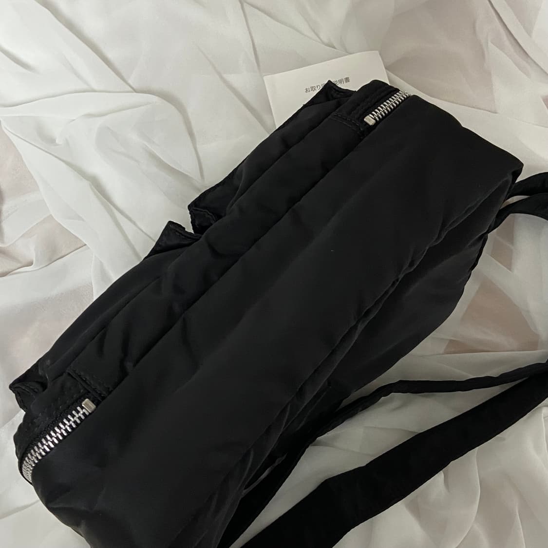 미품)PORTER 포터 탱커 숄더백 L 블랙 상품이미지7