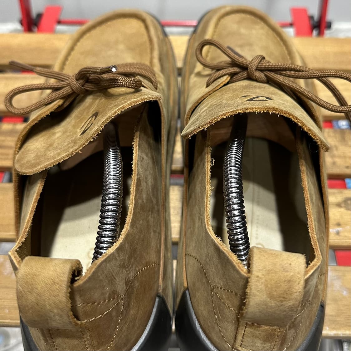 280) 에코 ECCO 모카신 남섵 남자 로퍼  코즈모 스웨이드 브라운 상품이미지5