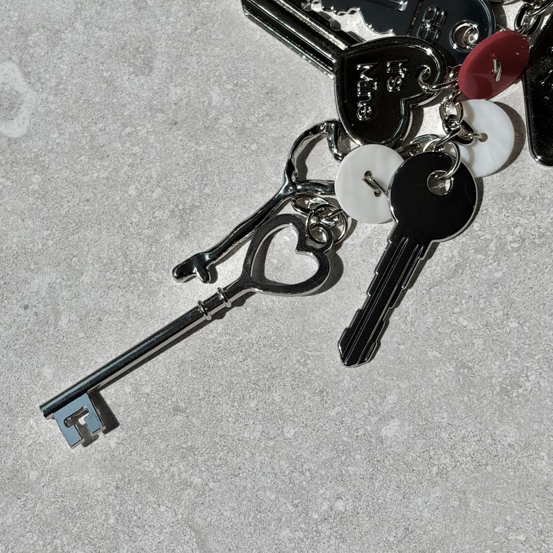 Oribell 멀티 열쇠 컬러 버튼 키링 열쇠고리 상품이미지5