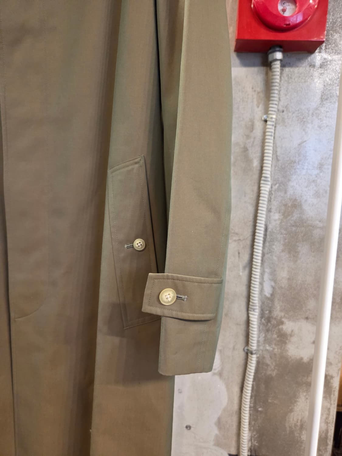 버버리 블랙라벨 래글런코트 상품이미지5