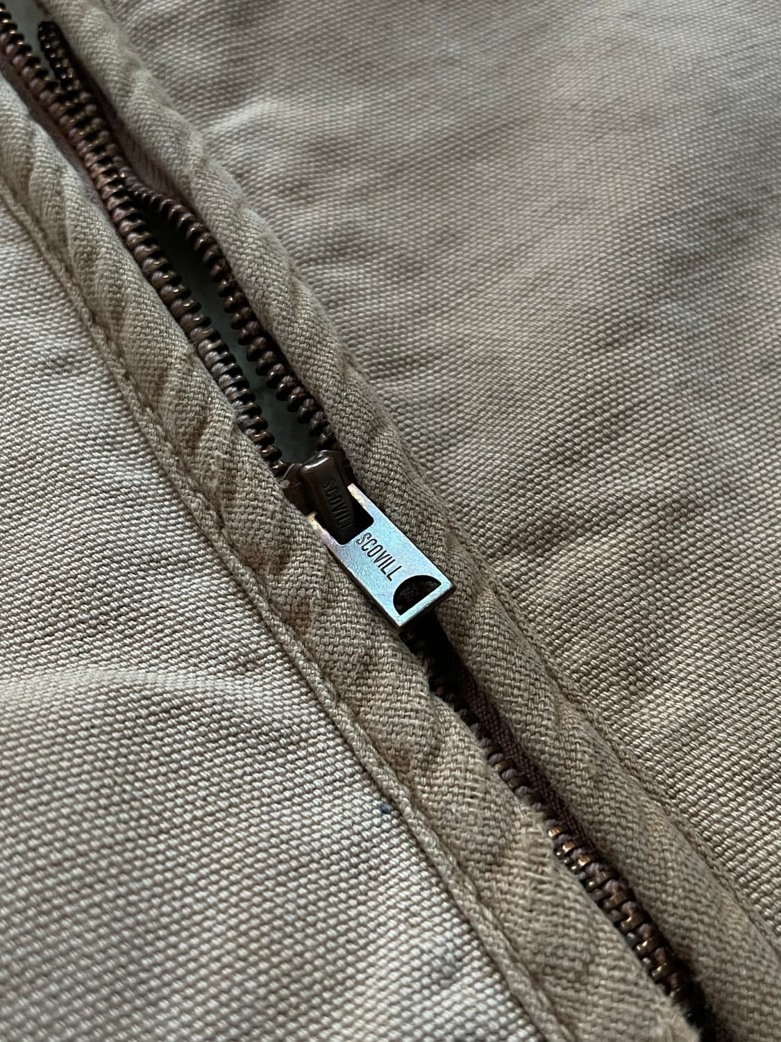 80s 빈티지 칼하트 쉐르파 베스트 상품이미지3