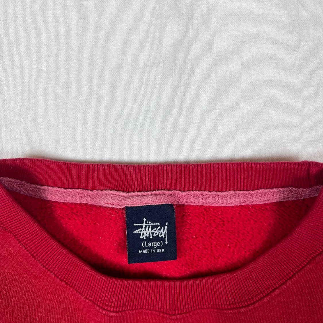 00s 스투시 n4 루이비통 패러디 패턴 맨투맨 상품이미지5