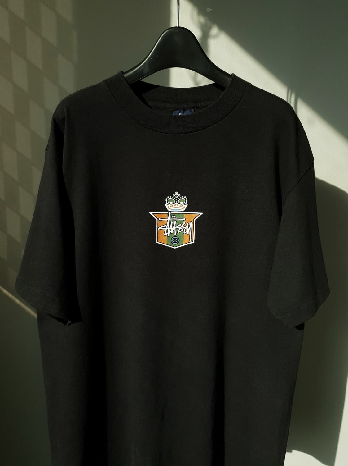 90s STUSSY print tee 상품이미지3