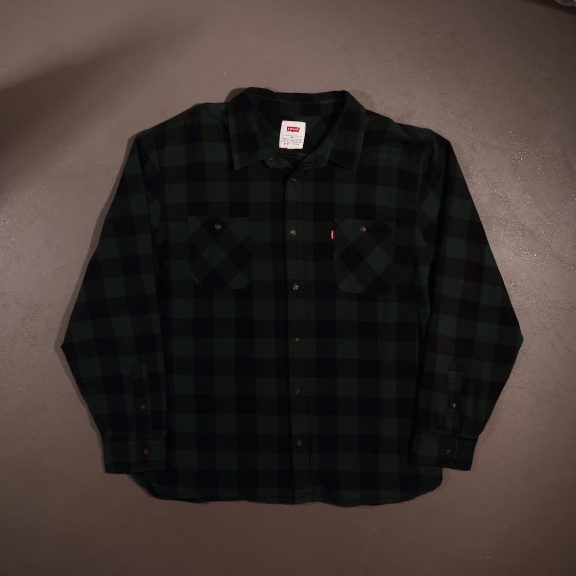 리바이스 플란넬 체크셔츠 C496 상품이미지1