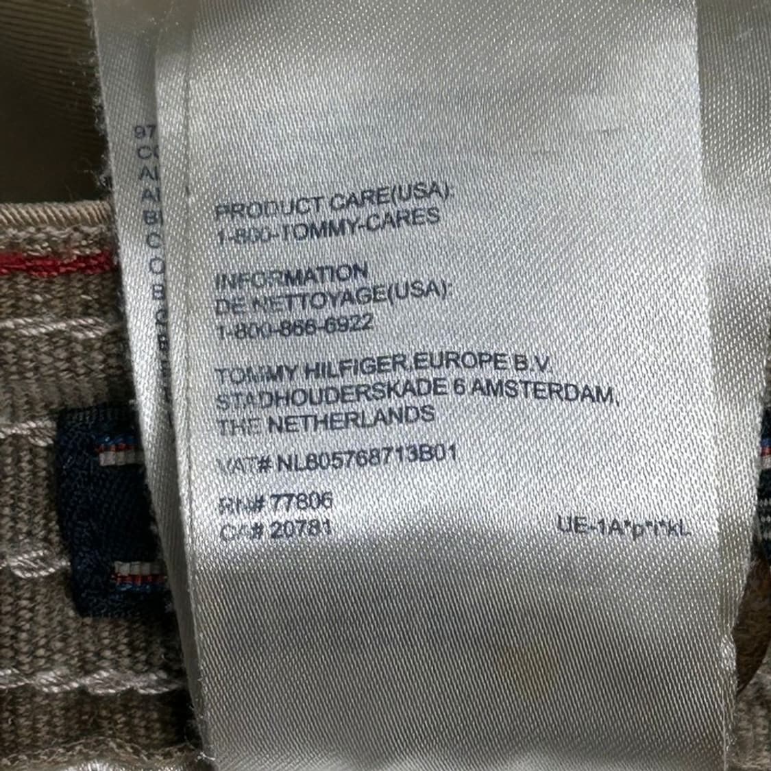 TOMMY HILFIGER 카고 팬츠 베이지 32/34 상품이미지5