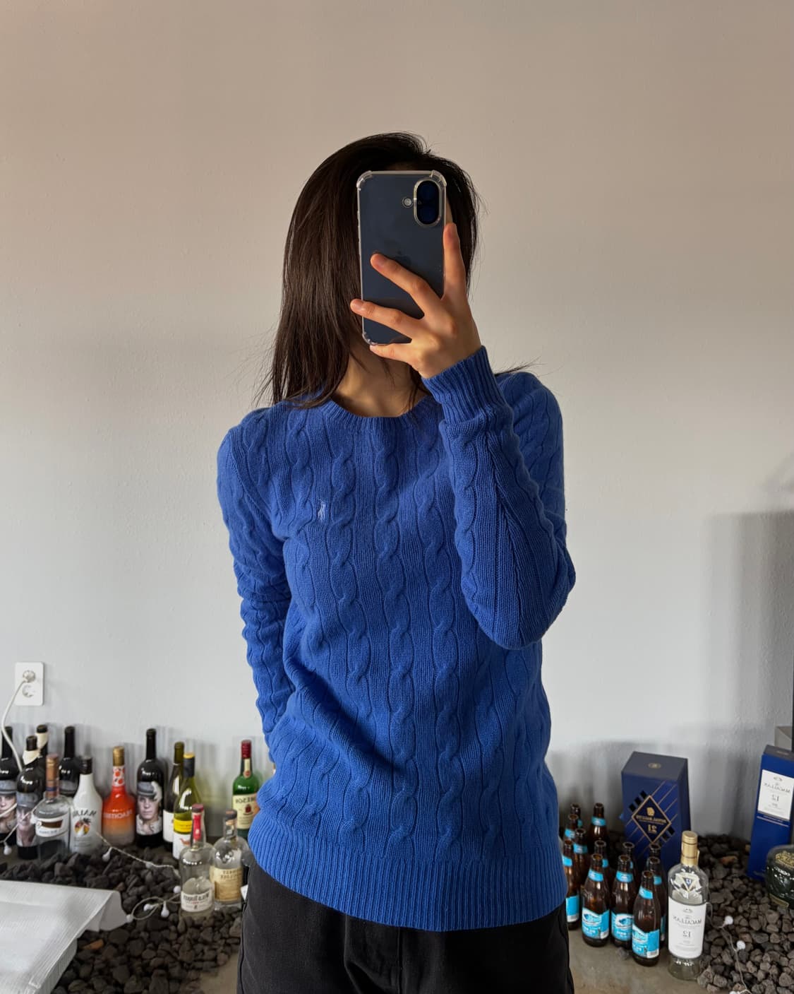 [S]폴로 랄프로렌 케이블 캐시미어 니트 우먼스 상품이미지1