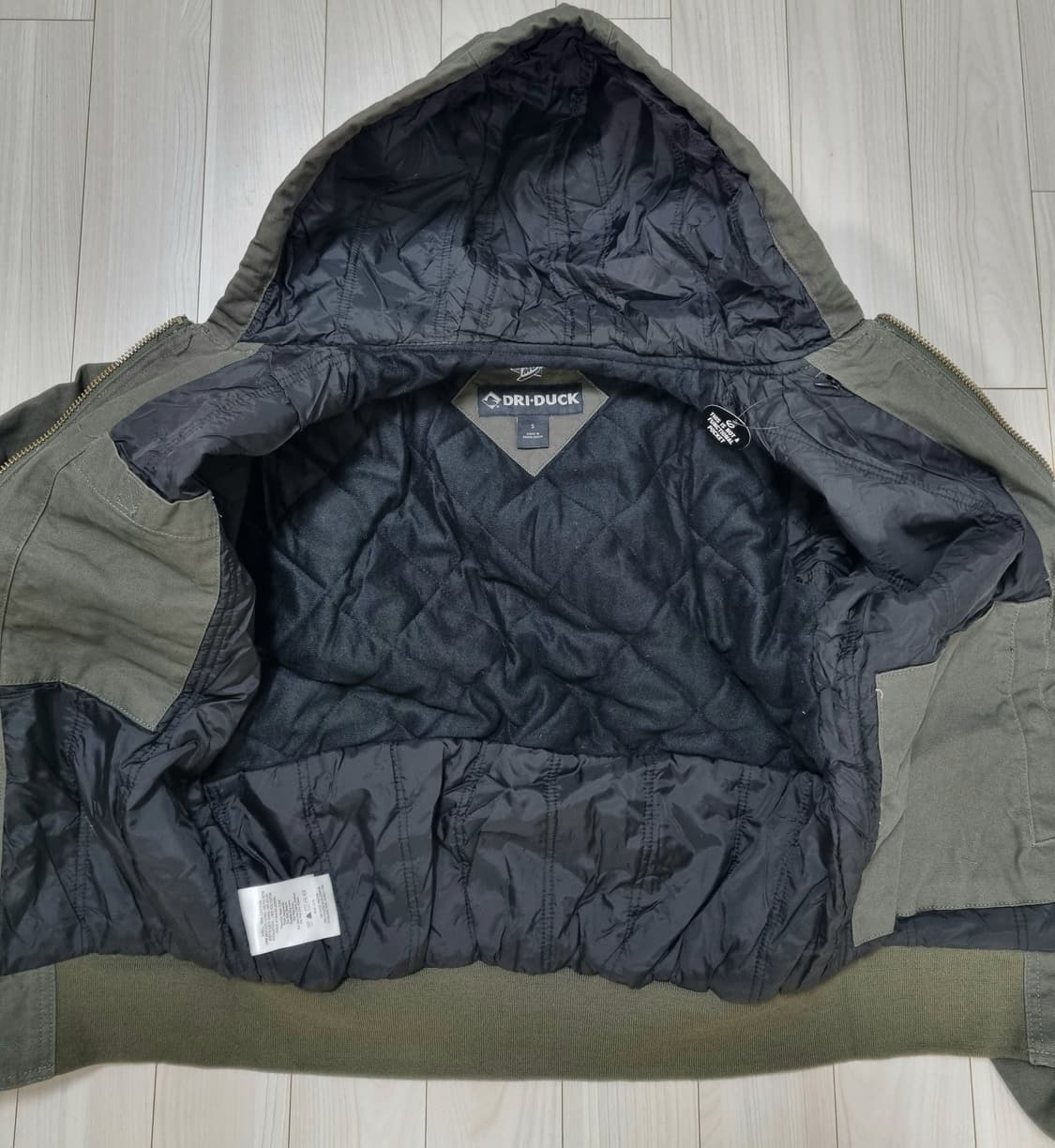 DRI DUCK 액티브 워크자켓(올리브) 상품이미지2