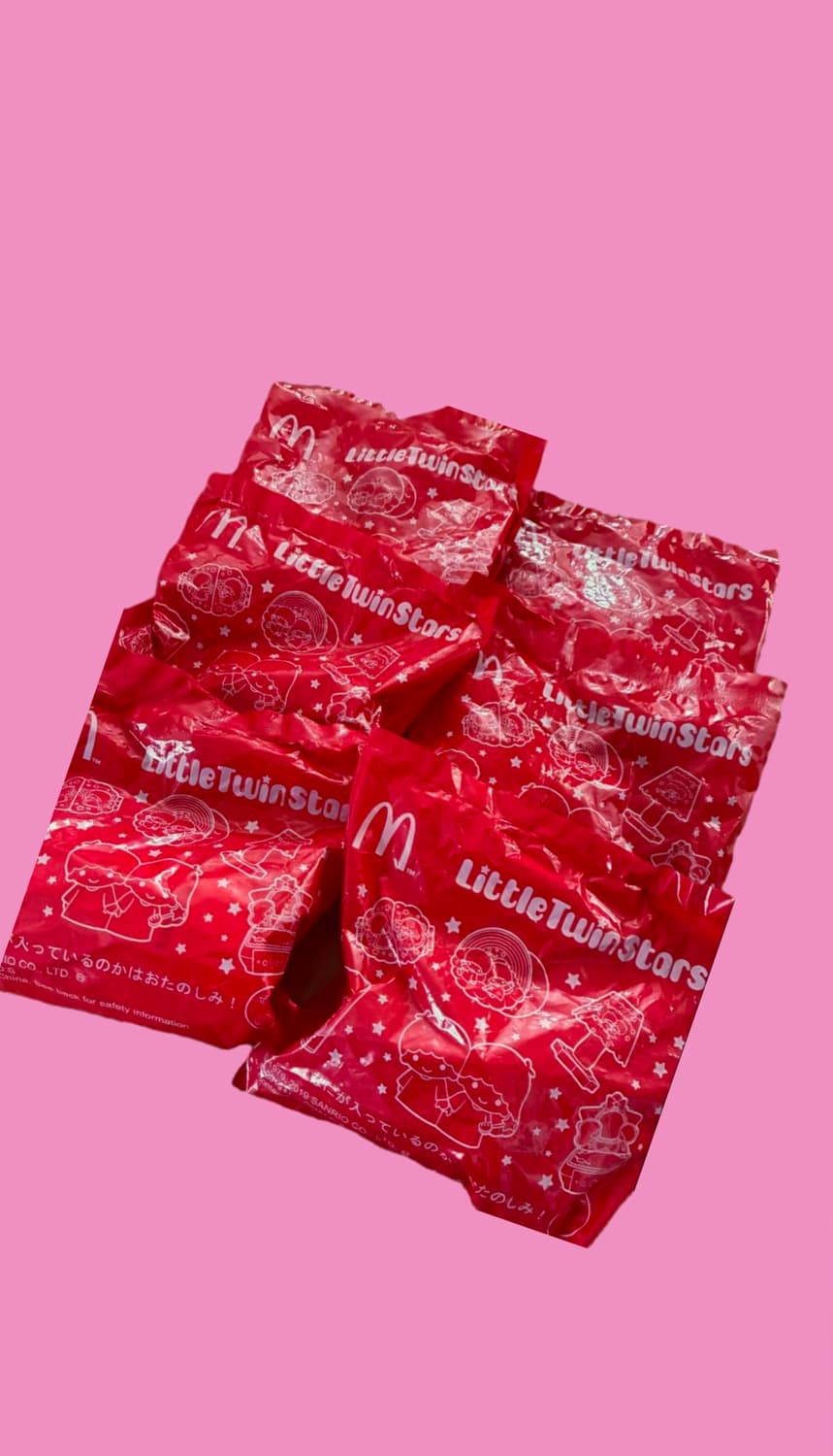 리틀트윈스타 맥도날드 해피밀 6종 세트  상품이미지3