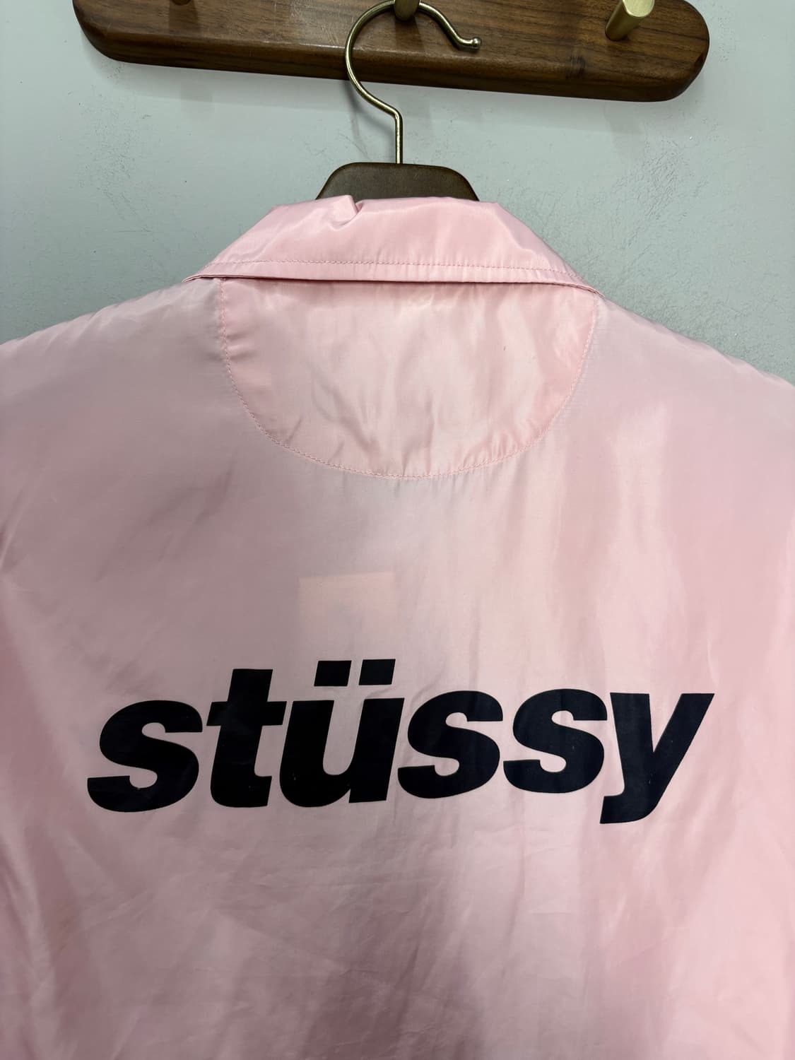 스투시 윈드브레이커 핑크 코치자켓 A3821 상품이미지6