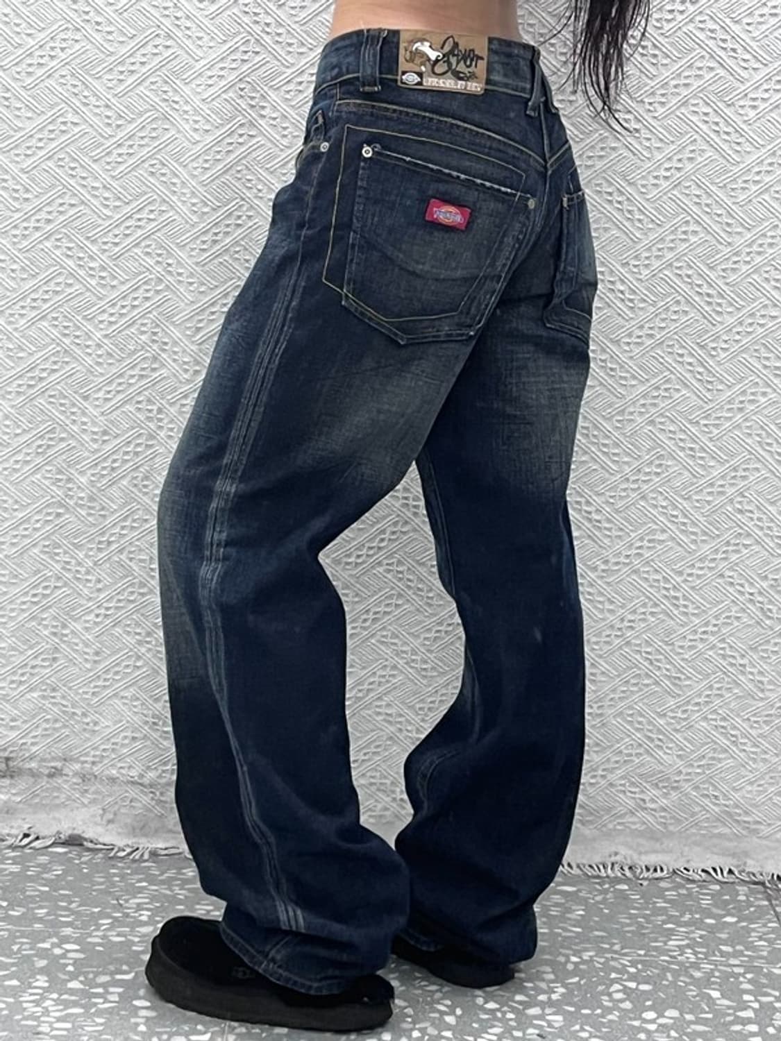 디키즈 올드스쿨 레트로 워싱 진청 데님팬츠 31인치 C10567 상품이미지1