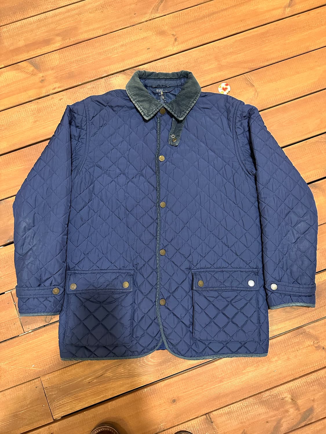 폴로 퀼팅자켓 상품이미지1