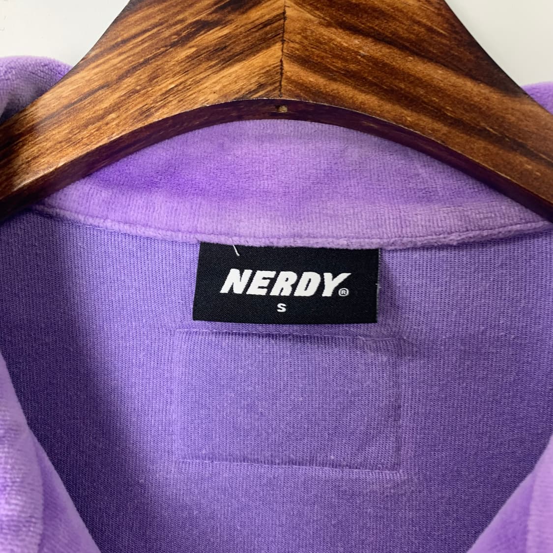 널디 사이드라인 벨루어 벨벳 져지 상품이미지9