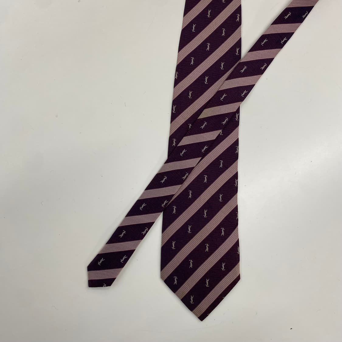 입생로랑(YSL) 모노그램 명품 정품 넥타이 상품이미지2