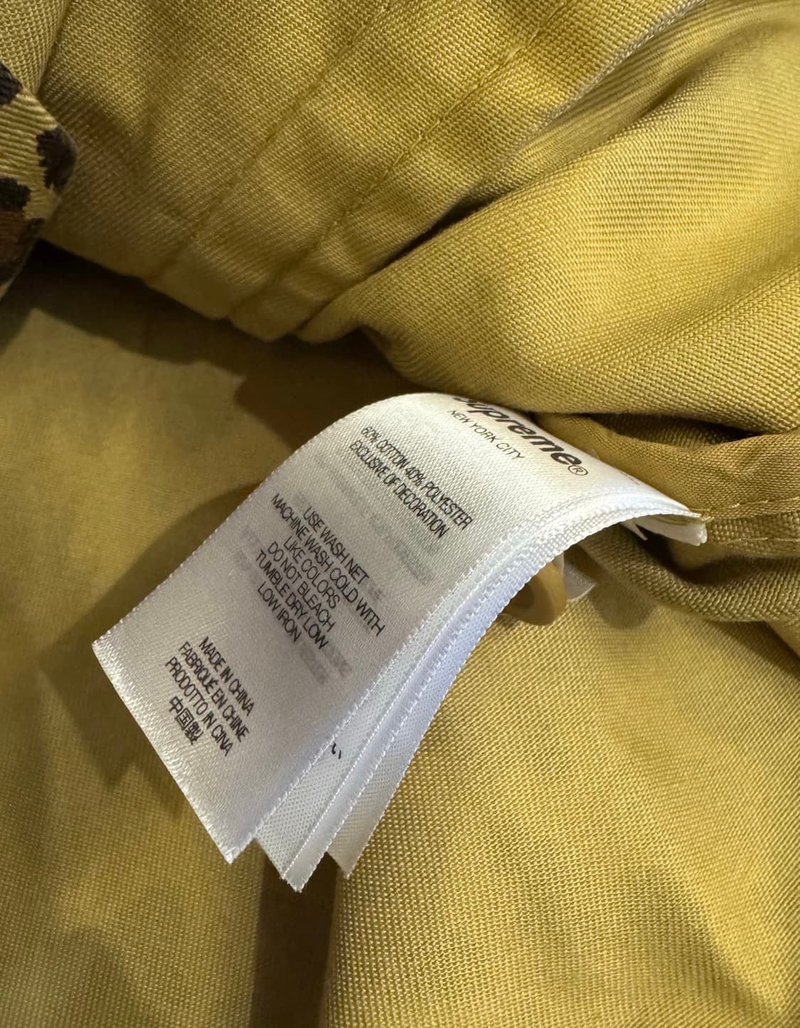 (L) 슈프림x토이머신 레오파드 해링턴 자켓 상품이미지5