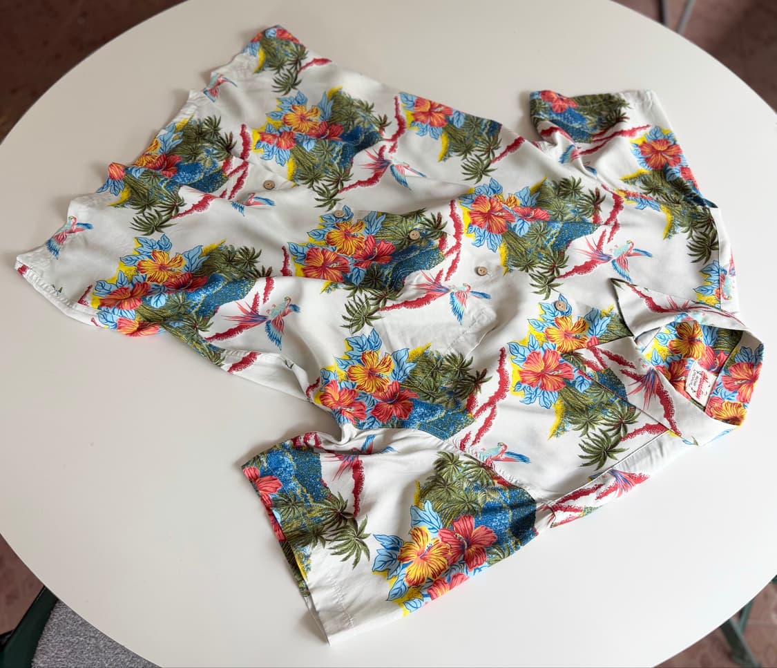 하와이안 셔츠 made in Hawaii (size L) 상품이미지9