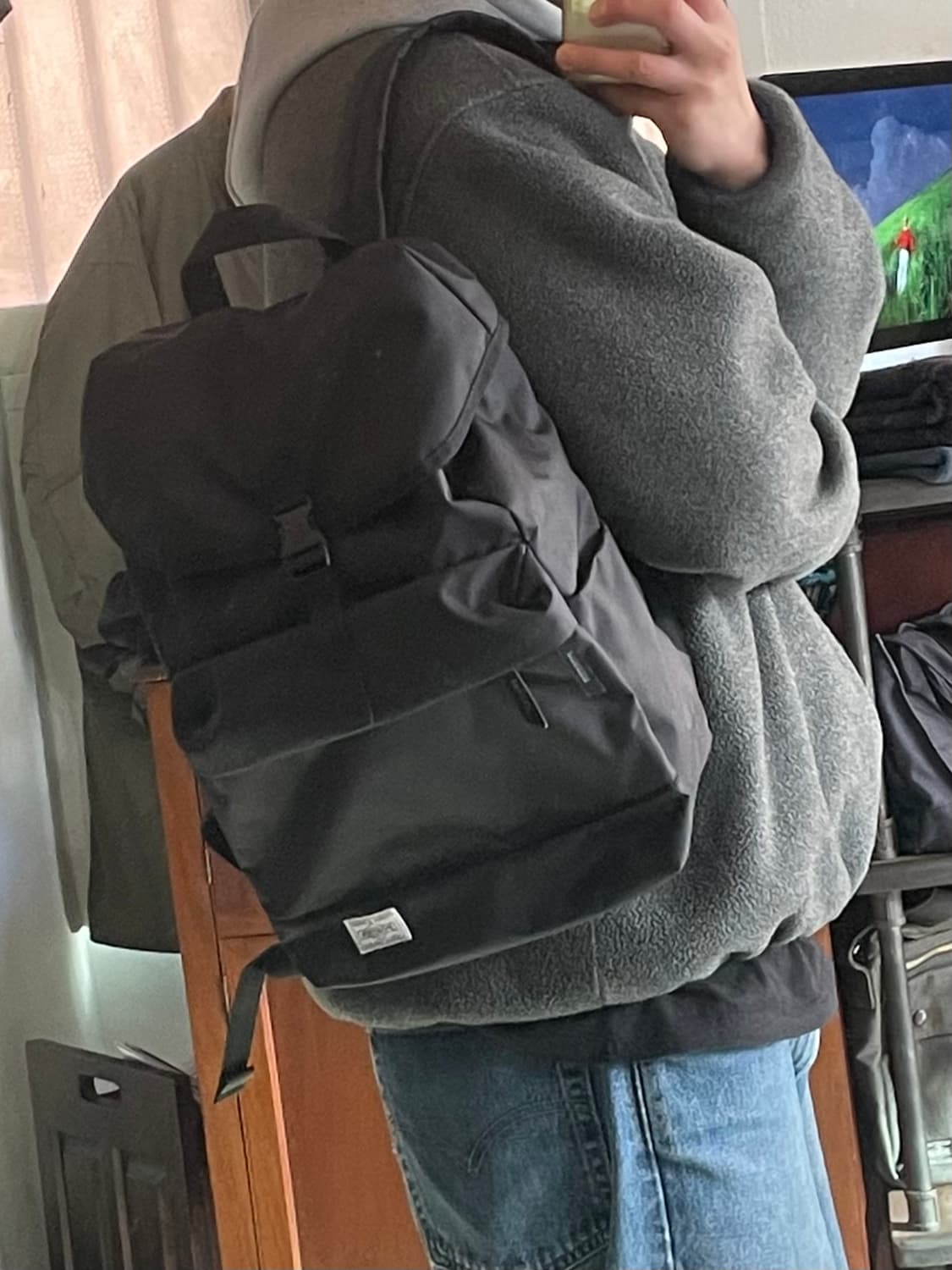 요시다 포터 포터걸 백팩 블랙 상품이미지2