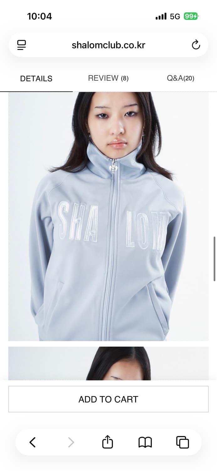 Shalomclub PURO JERSEY 해린착용 샬롬클럽 퓨로 져지 상품이미지4