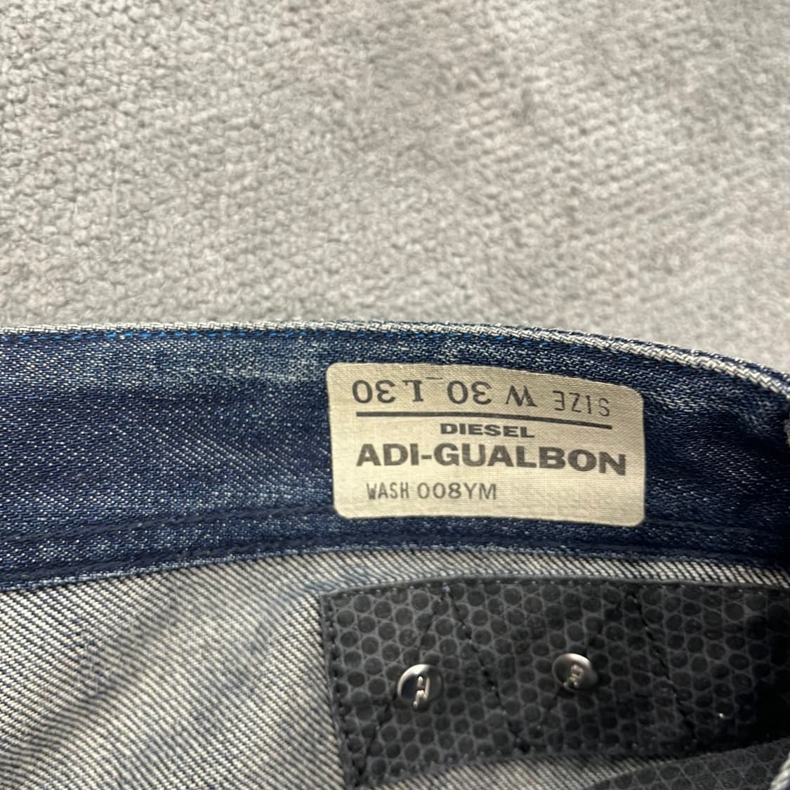 30 디젤 X 아디다스 워싱 디스 데님팬츠 상품이미지5