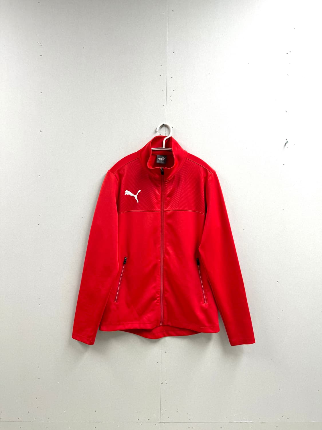 S / 푸마 트레이닝 져지  집업 레드 상품이미지1