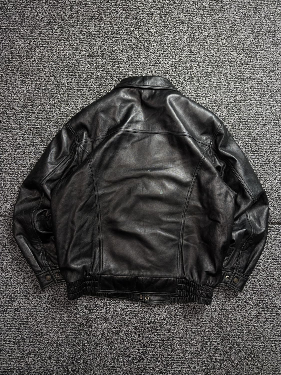 빈티지 아카이브 램스킨 가죽 봄버 자켓 2065 상품이미지4