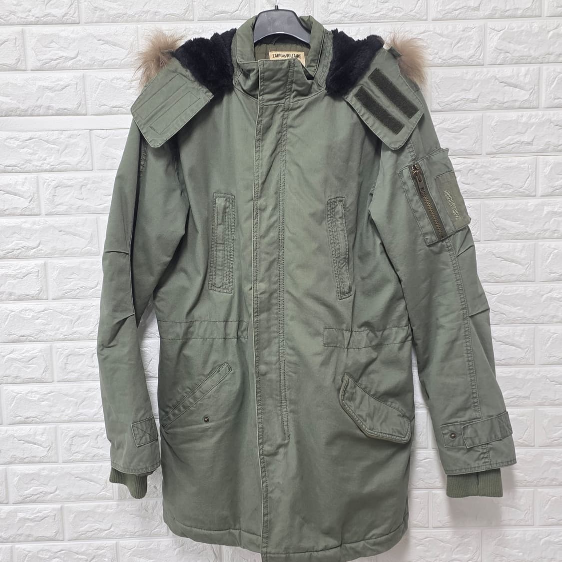 택포// 자딕앤볼테르 야상 점퍼 100 상품이미지1