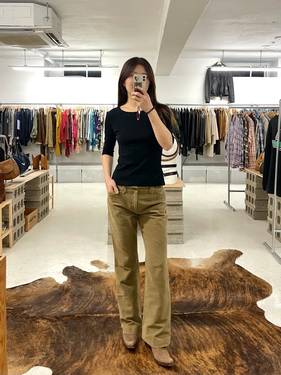 RALPH LAUREN moleskin boots cut pants 상품이미지3