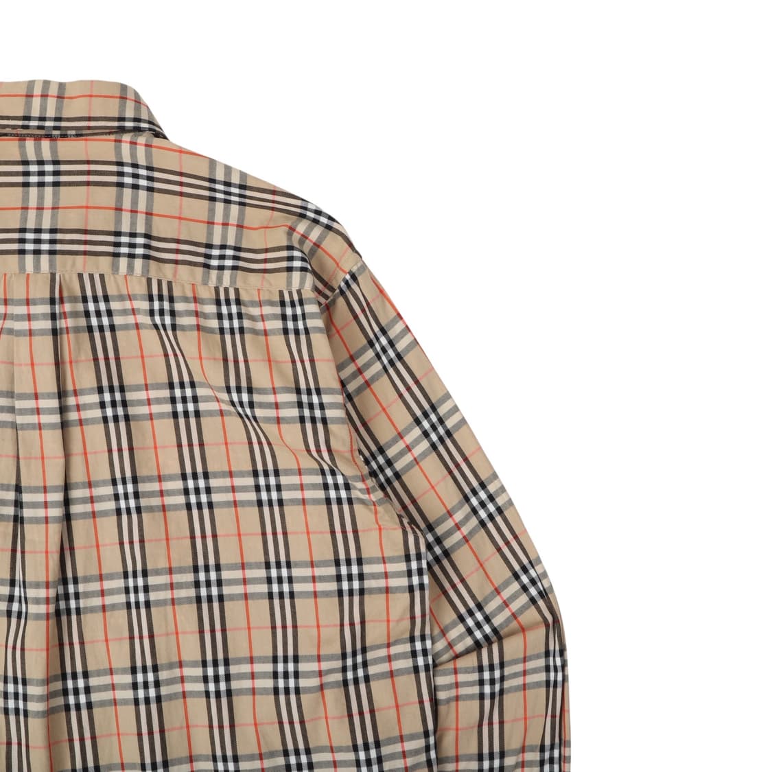 버버리 베이지 노바체크 클래식 셔츠 상품이미지5