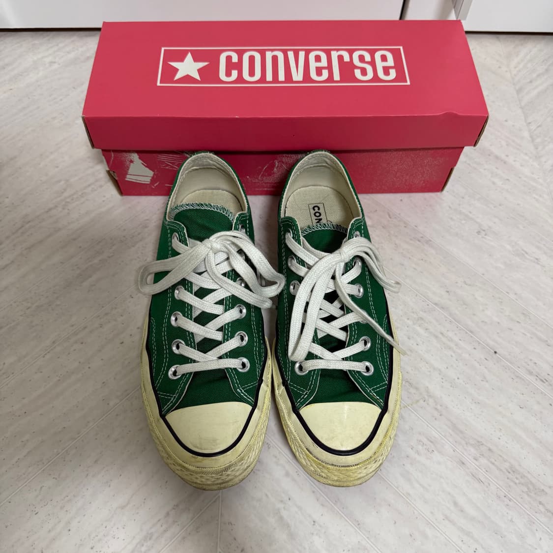 [240] 컨버스 척 70 OX 그린 상품이미지1