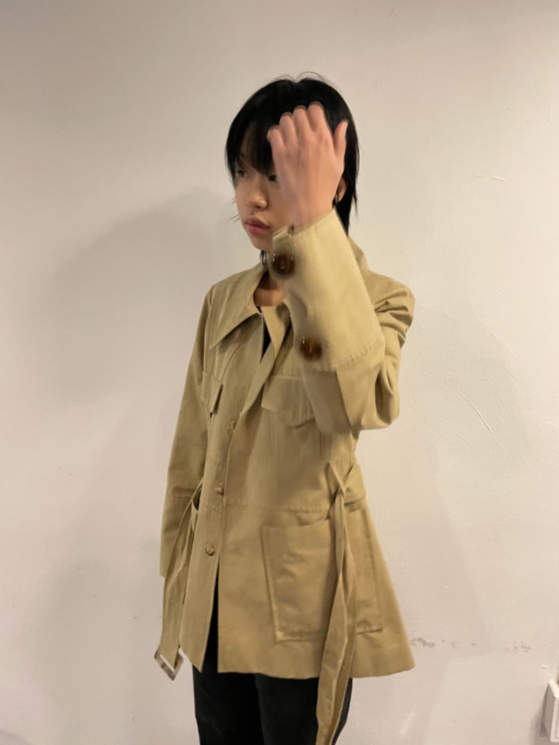 [SAKK] Trench coat (mid length) 상품이미지6